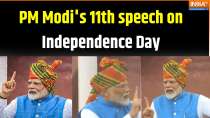 Prime Minister Narendra Modi's address to the nation from the Red Fort