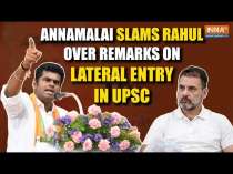 Annamalai criticises Rahul Gandhi