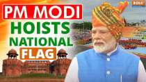 PM Modi hoists national flag at Red Fort as India celebrates 78th Independence Day