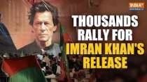 Pakistan: Supporters of jailed former PM Imran Khan demand his release in Islamabad