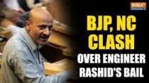 Jammu & Kashmir: BJP & NC clash over interim bail of Awami Ittehad party leader Engineer Rashid