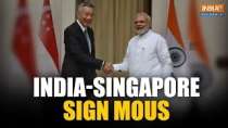 PM Modi In Singapore: India, Singapore Sign MOUs In Fields Of Digital Technology, Semiconductor