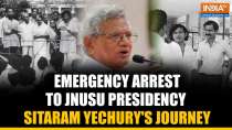 Sitaram Yechury Death: From Emergency Arrest to JNUSU Presidency | Sitaram Yechury