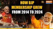 BJP Membership Drive: Under PM Modi