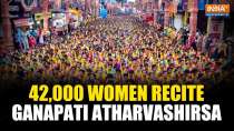 Ganesh Chaturthi 2024: 42,000 women gather in Pune to recite Ganapati Atharvashirsa