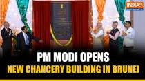 PM Modi in Brunei: PM Unveils New Indian High Commission Chancery in Brunei