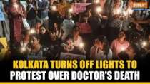 Kolkata Horror: People switch off lights, take to streets to protest over RG Kar incident