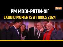 Modi-Putin-XI share candid moments at BRICS Summit 2024: From carefree laughs to power ‘thumbs-up’