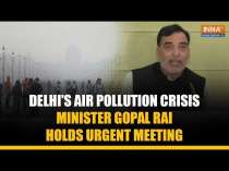 Delhi Air Pollution: Environment Minister Gopal Rai Reviews Air Quality Measures in Delhi