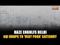 Delhi AQI Deteriorates: Haze blankets city, orange alert issued | AQI drops to 