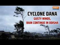 Cyclone Dana hits Odisha