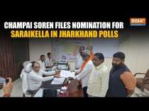 Jharkhand Assembly Polls 2024: Champai Soren Files Nomination for Saraikella