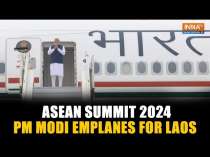 PM Modi emplanes for Laos to attend ASEAN Summit in Vientiane, Laos