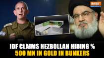 IDF Says Hezbollah Hiding $500 Million In Gold and Cash At Hassan Nasrallah's Bunker, Shares Video