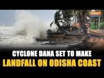 Cyclone Dana:Gusty Winds, Drizzle reported in Dhamra as it set to make landfall in Odisha