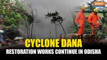 Cyclone Dana: Restoration works continue in Odisha