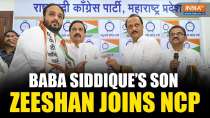 Maharashtra Assembly Polls: Baba Siddique's son Zeeshan Siddique joins NCP, to contest from Bandra E