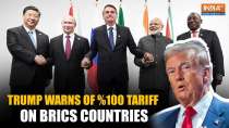 US Tariff Row: Trump issues ultimatum to BRICS, Back US dollar or face consequence