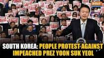 South Korea: People hold protest in Seoul against impeached President Yoon Suk Yeol