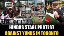 Hindus Protest in Toronto: Canadian Hindus demand justice for atrocities against Hindus in Bangladesh