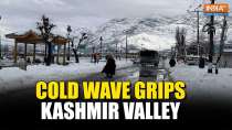 Cold in Kashmir: Cold conditions intensify across Kashmir valley as temp dips to minus across region