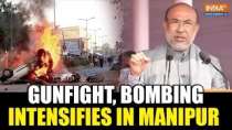 Manipur Clashes: Gunfire intensifies, Cm Biren Singh condemns violence, calls it 