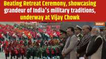 Beating Retreat Ceremony, showcasing grandeur of India