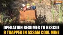 Assam: Rescue operation underway to save 9 people trapped in coal mine at 3 kilo