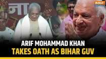 Patna: Arif Mohammad Khan takes oath as Bihar Governor at Raj Bhavan