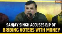 Delhi Assembly Elections 2025: Sanjay Singh accuses BJP of vote-buying tactics ahead of elections