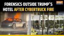 Tesla Cybertruck Explosion: Officials begin investigation outside Donald Trump's Las Vegas hotel