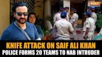 Saif Ali Khan Attacked: Mumbai police forms 20 teams to nab intruder