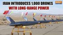 Iran warns as they showcase 1000 destructive drones with a 2000-Km range