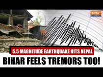 Earthquake Of 5.5 Magnitude on Richter Scale Hits Nepal, Tremors Felt in Bihar