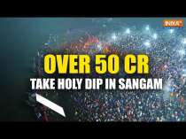 Mahakumbh: Drone Visuals Show Ghats of Sangam in Prayagraj, More Than 50 Crore Take Holy Dip