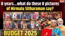 Union Budget 2025: 8 years...what do these 8 pictures of Nirmala Sitharaman say?