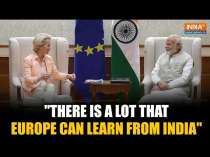 EU President Touts India-middle East-Europe Corridor As "Modern Golden Road