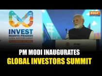 PM Modi in Bhopal: PM Inaugurates Global Investors Summit With MP CM Mohan Yadav