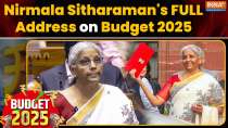 Union Budget 2025 Full Speech: Nirmala Sitharaman