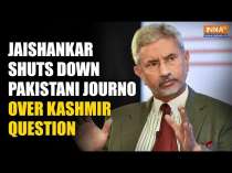 Jaishankar Shuts Down Pakistani Journalist Over Question On Kashmir Issue