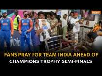 India vs Australia Champions Trophy: Fans Perform Dudhabhishek at Sarangnath Temple for Team India