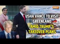 As Trump Eyes Greenland, JD Vance's Wife Usha Is Set To Visit The Country To Tour Historical Sites