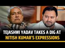 Tejashwi Yadav Slams Nitish Kumar's Facial Expressions in Latest Attack