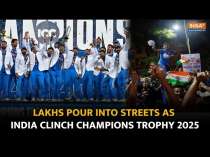 India Win Champions Trophy 2025 By Defeating New Zealand; Fans Celebrate in Streets