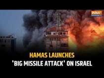 Hamas Initiates Major Missile Assault on Israel; Sirens Alert in Tel Aviv | Israel-Hamas War