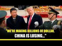 Trump Praises Strong US Economy, Claims 'We're Making Billions Of Dollars While China Loses'