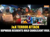 J&K: Residents In Kupwara Conduct Candlelight Vigil To Protest Against Pahalgam Attack