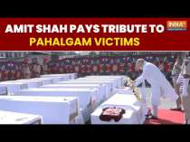 Amit Shah Pays Tribute To Pahalgam Terror Attack Victims In Srinagar | Jammu & Kashmir Terror Attack