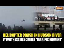 Hudson Helicopter Crash: Eye-witness Describes Terrible Experience As "Like Series Of Gunshots"
