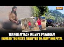 Pahalgam Terror Attack: Several Tourists Injured And Airlifted To Military Army Hospital